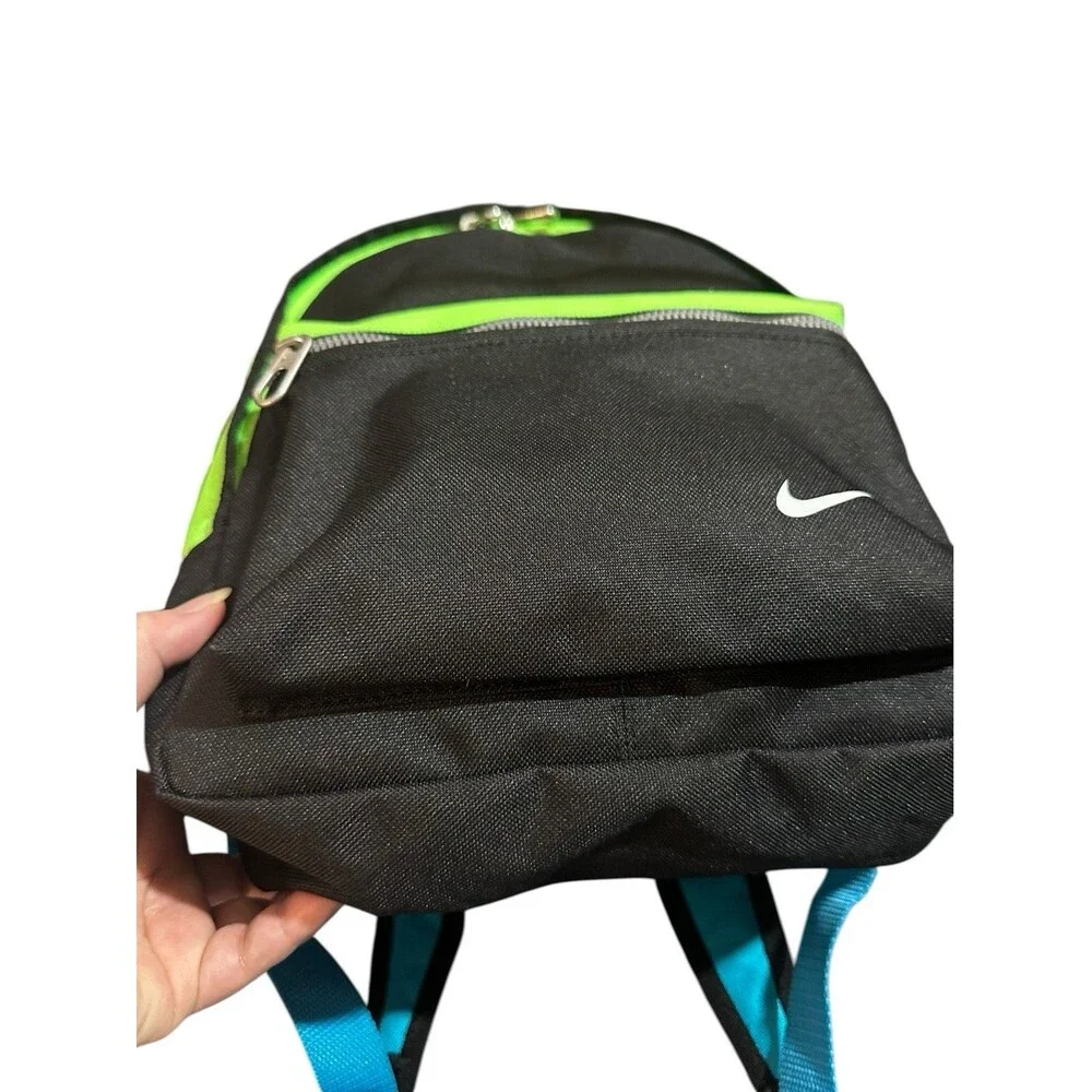 NIKE JUST DO IT GREEN, BLUE, BLACK SMALL KIDS BACKPACK BOOKBAG